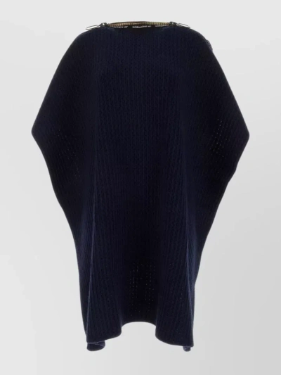 Apc Exaggerated Sleeve Ribbed Knit By Jw Anderson In Blue