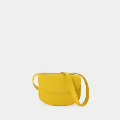 Apc Geneve Mini Schultertasche - A.p.c - Leder - Gelb In Yellow