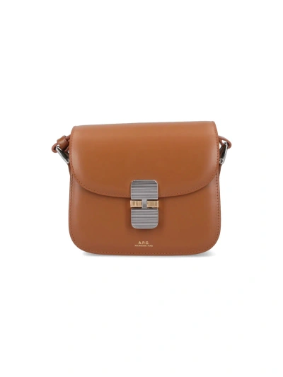 Apc 'grace' Mini Bag In Brown
