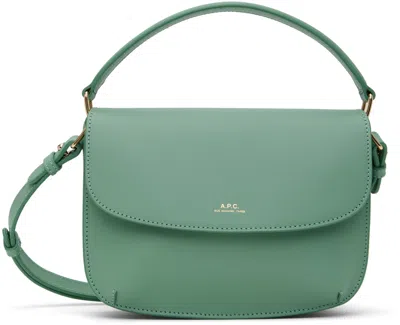 Apc Green Sarah Shoulder Mini Bag