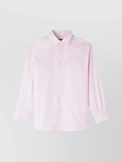 Apc A.p.c. Sela Shirt Stripes In Faa