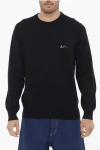 APC LIGHTWEIGHT COTTON SYLVAIN CREW-NECK jumper WITH EMBROIDERE
