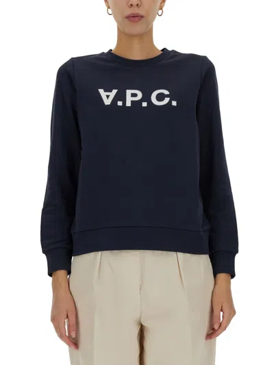 Apc 卫衣 A.p.c. 女士 颜色 蓝色 In Blue