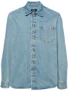 APC A.P.C. LOGO DENIM SHIRT