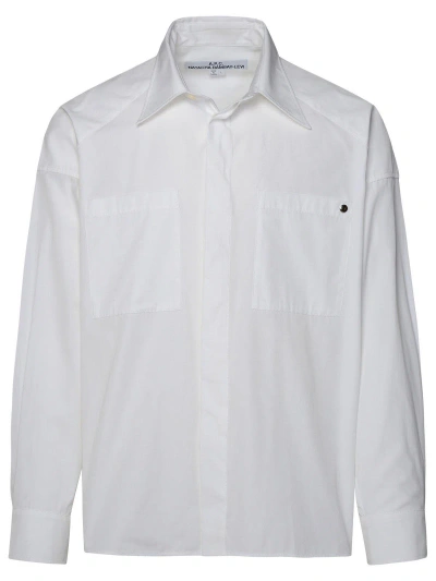 Apc Long-sleeved Shirt In Blanc