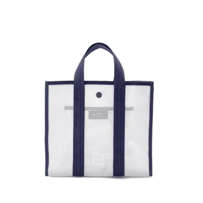 APC LOUISE SMALL SHOPPER BAG - PVC - BLUE