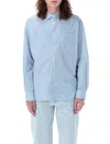 Apc A.p.c. Malo Shirt In Blue