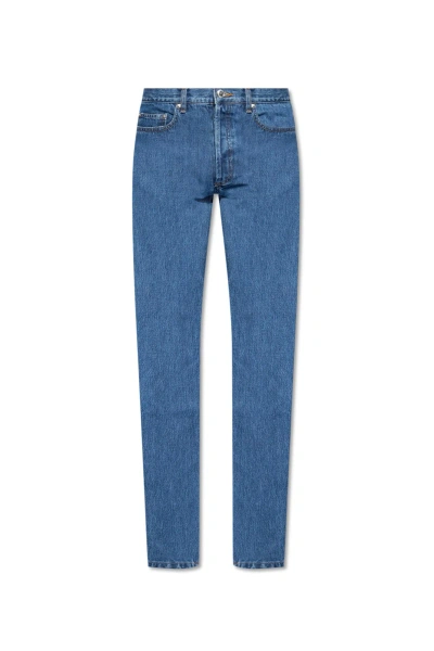 Apc A.p.c. New Standard Jeans In Denim Blue