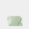 Apc Ninon Mini Crossbody - A.p.c. - Synthetic Leather - Green In Green
