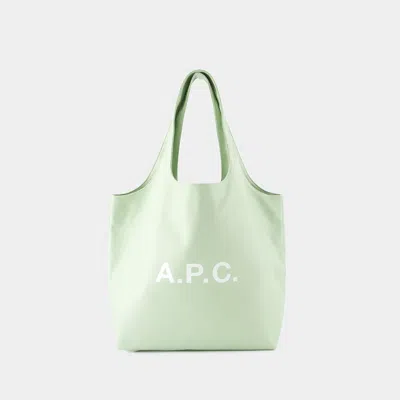 Apc Ninon Shopper Bag - A.p.c. - Synthetic Leather - Green