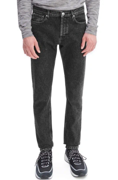 Apc Petit New Standard Cotton Jeans In Faux Noir