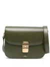 Apc Shoulder Bag A.p.c. Woman Color Green In Green