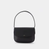Apc Sarah Mini Shoulder Handbag In Black