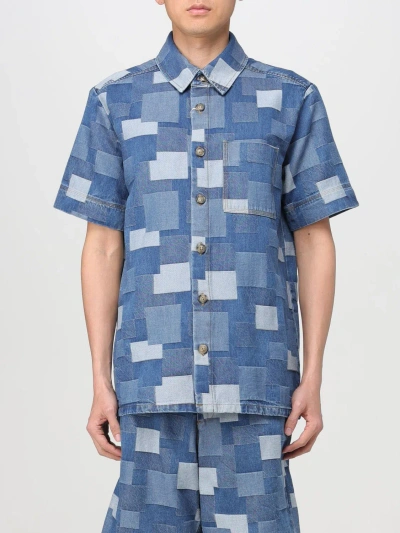 Apc Shirt A.p.c. Men Color Denim