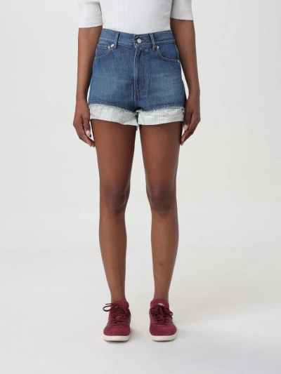 Apc Short A.p.c. Woman Color Denim