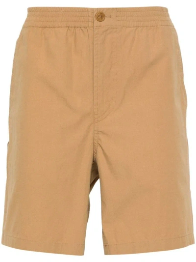 Apc Beige Norris Shorts In Baa Beige