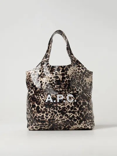 A.p.c. Shoulder Bag  Woman In Animal Print