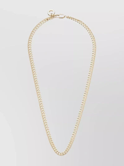 Apc Simple Chain Necklace With Varying Links In Gold