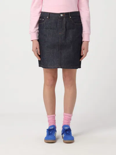 A.p.c. Skirt  Woman In Blue