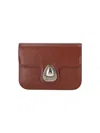 Apc A.p.c. Astra Leather Small Bag In Brown