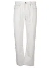 Apc Sureau 5 Pockets Jeans In Aad Ecru