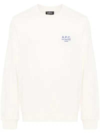 Apc A.p.c. Sweat Rider Clothing In White