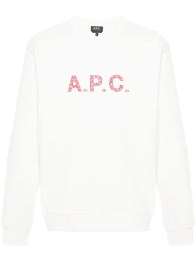 Apc A.p.c. Sweat Timothy Clothing In White