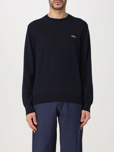 Apc Sweater A.p.c. Men Color Blue