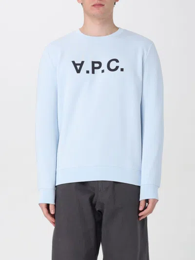 Apc Sweatshirt A.p.c. Men Color Gnawed Blue