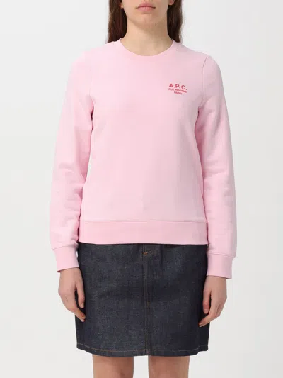 Apc Sweatshirt A.p.c. Woman Color Pink