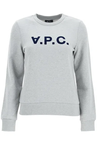 Apc Sweatshirt Logo In Grey