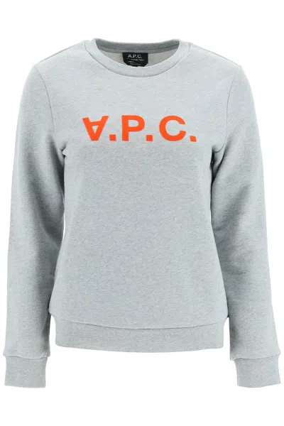 Apc Sweatshirt A.p.c. Woman Color Grey In Grey