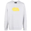 Apc Alastor Spray-paint Sweatshirt In Grey