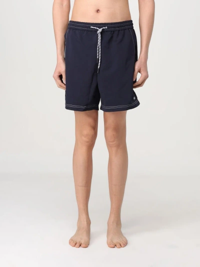Apc Swimsuit A.p.c. Men Color Blue In Dark Navy Blue
