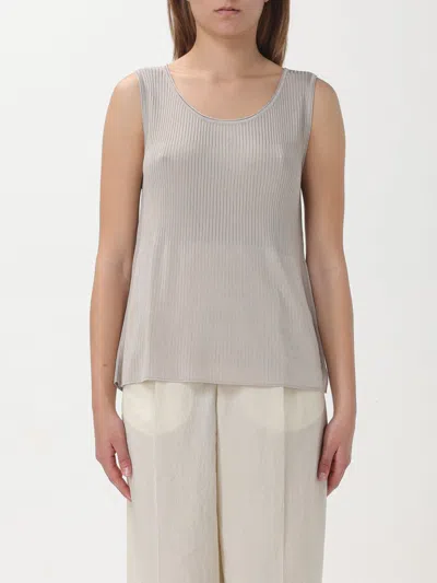 Apc Sleeveless Ribbed-knitted Top A.p.c. In Beige