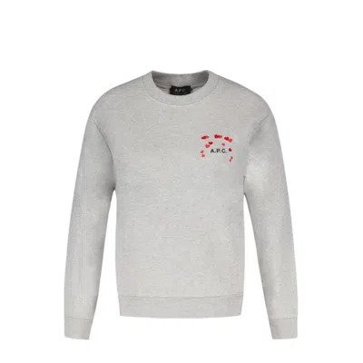 Apc A.p.c. Valentine Crewneck In White