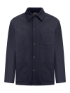 A.p.c. Jacket In Iak Dark Navy