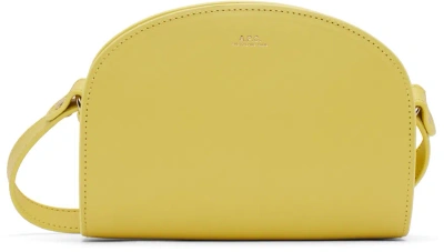 Apc Yellow Demi-lune Mini Bag