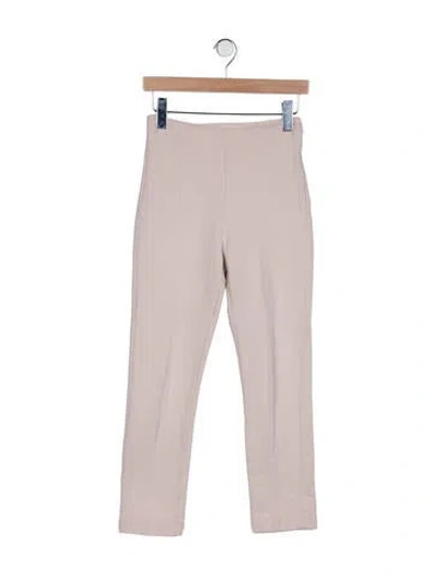 Pre-owned A_plan_application Straight Leg Pants In Neutral