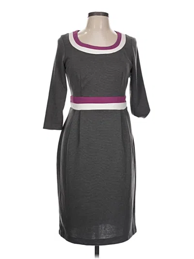 Pre-owned Aa Studio Aa Casual Dress In Gray