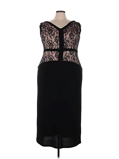 Pre-owned Aa Studio Aa Cocktail Dress In Black