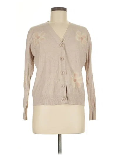 Pre-owned Aaeda Cardigan Sweater In Brown