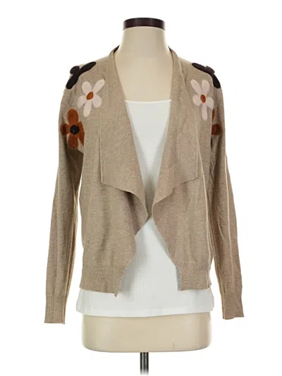 Pre-owned Aaeda Cardigan Sweater In Tan