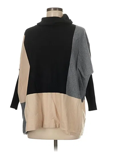 Pre-owned Aaeda Poncho In Black