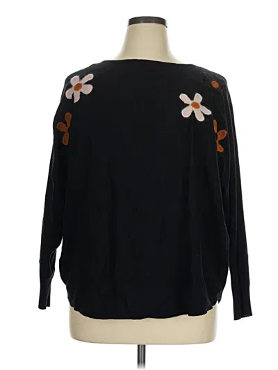 Pre-owned Aaeda Pullover Sweater In Black