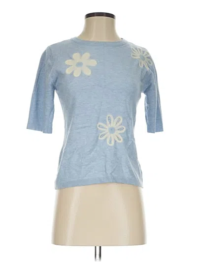 Pre-owned Aaeda Pullover Sweater In Blue