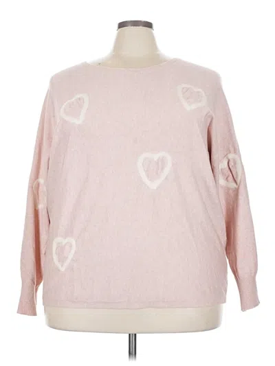 Pre-owned Aaeda Pullover Sweater In Pink