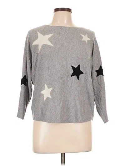 Pre-owned Aaeda Pullover Sweater In Silver