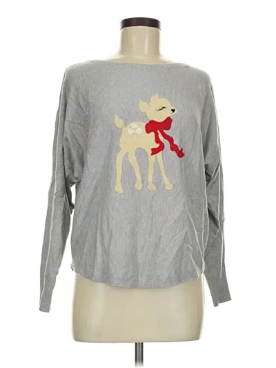Pre-owned Aaeda Pullover Sweater In Silver