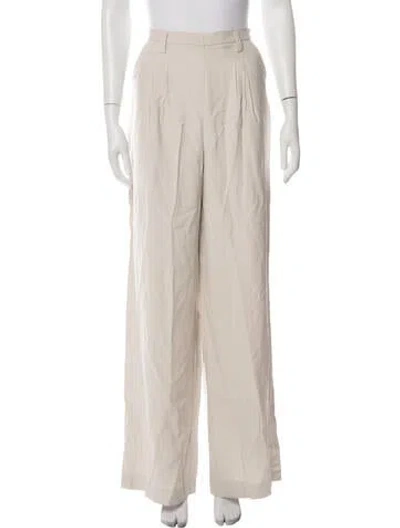 Pre-owned Aaizél Wide Leg Pants W/ Tags In Neutrals